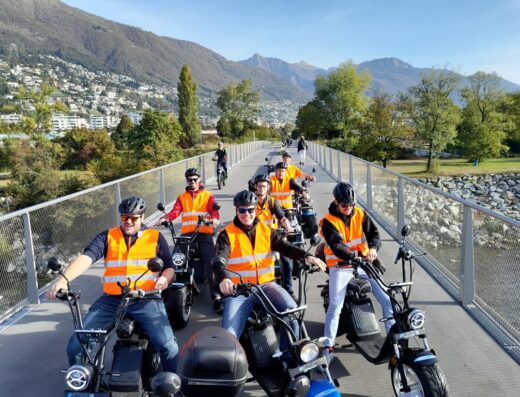 Scooter Tour Sight Seeing und Valle Maggia